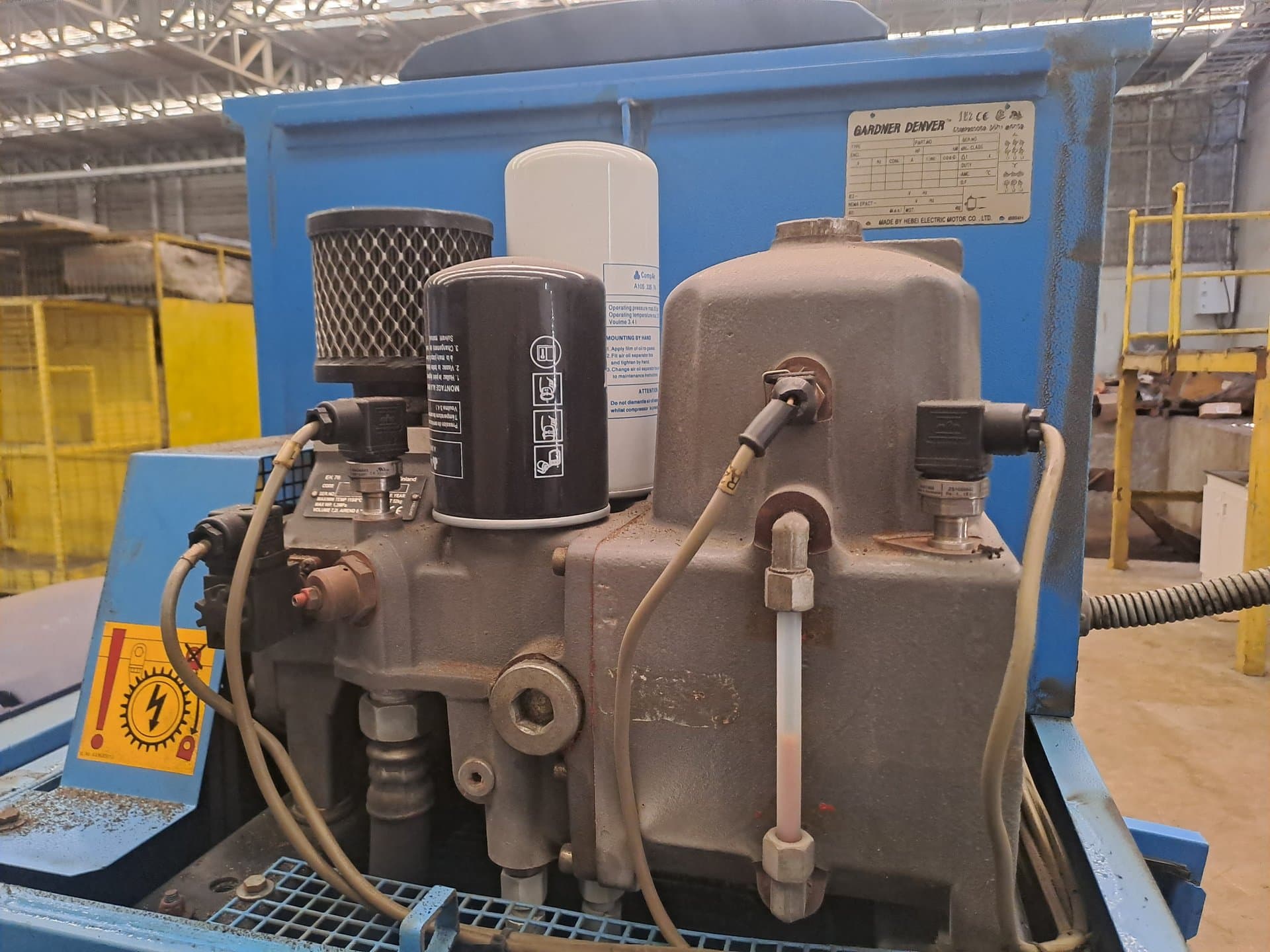 Mantención de equipos compresores